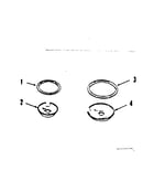 Optional porcelain pan and chrome ring kit no. 8068400