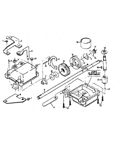 Gear case assembly