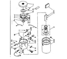 Kenmore 1164053380 vacuum cleaner parts diagram