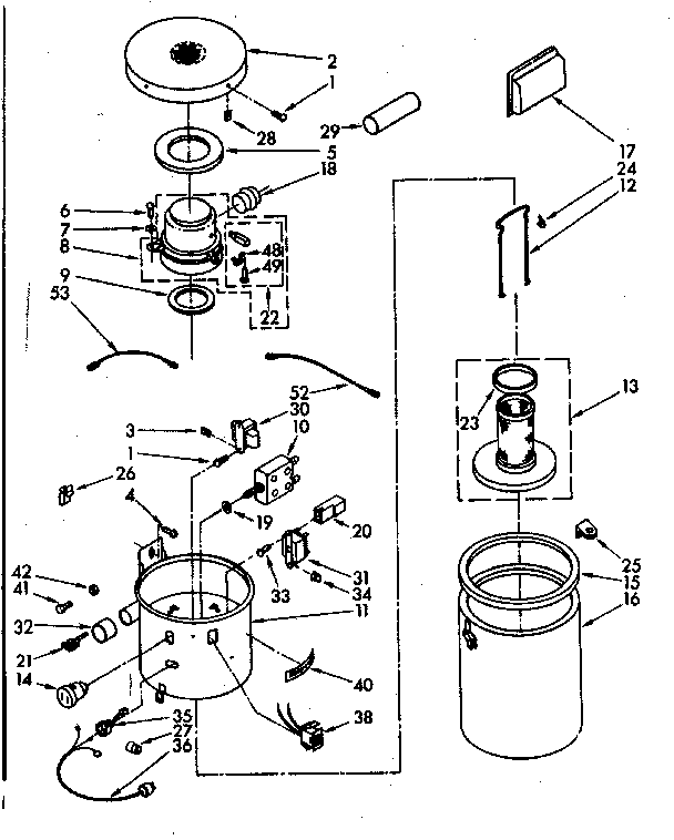 Vacuum cleaner parts