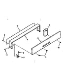 Backguard section