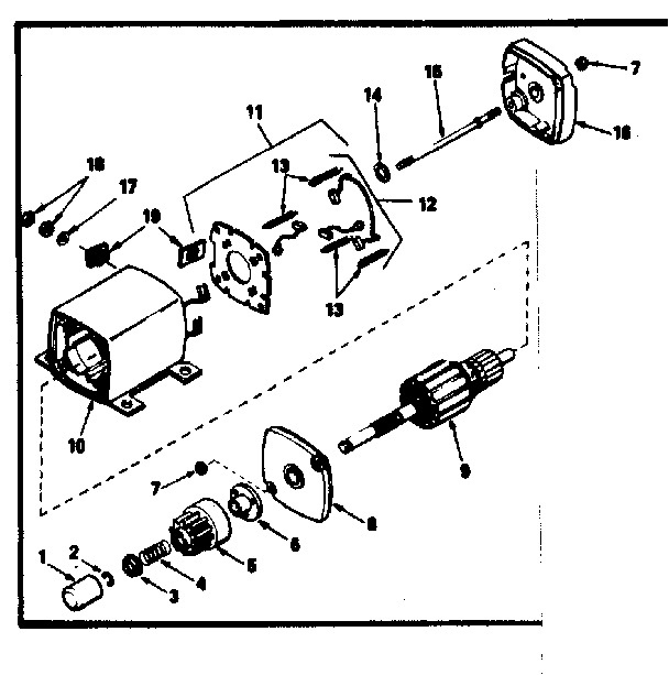 Starter motor