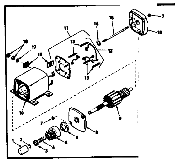 Starter motor