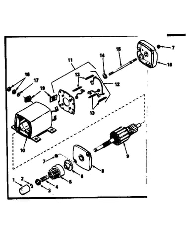 Starter motor