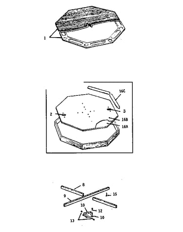 Table top assembly
