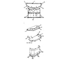 Sears 211264780 frame assembly diagram