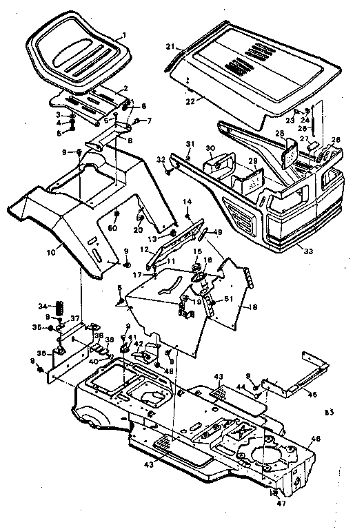 Body and chassis