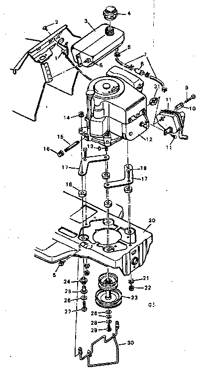 Engine mounting