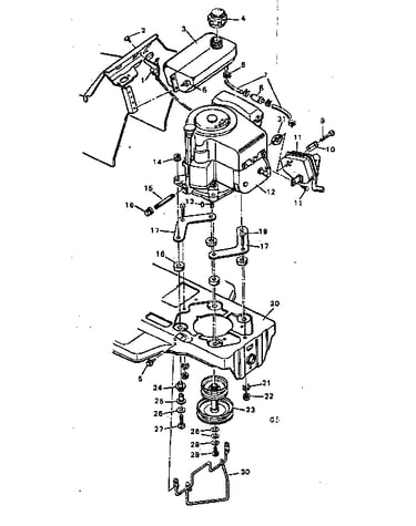 Engine mounting