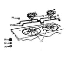 Kenmore 155463150 blower assembly diagram