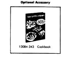 Kenmore 2581058180 optional accessory diagram