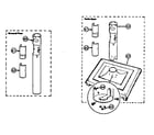 Kenmore 2581068080 ground post and patio base diagram