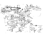 Craftsman 536250921 mower deck diagram