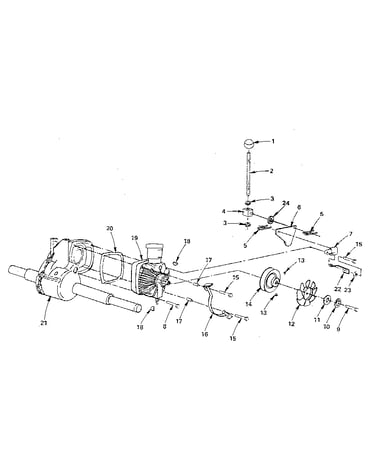 Differential and pump assembly