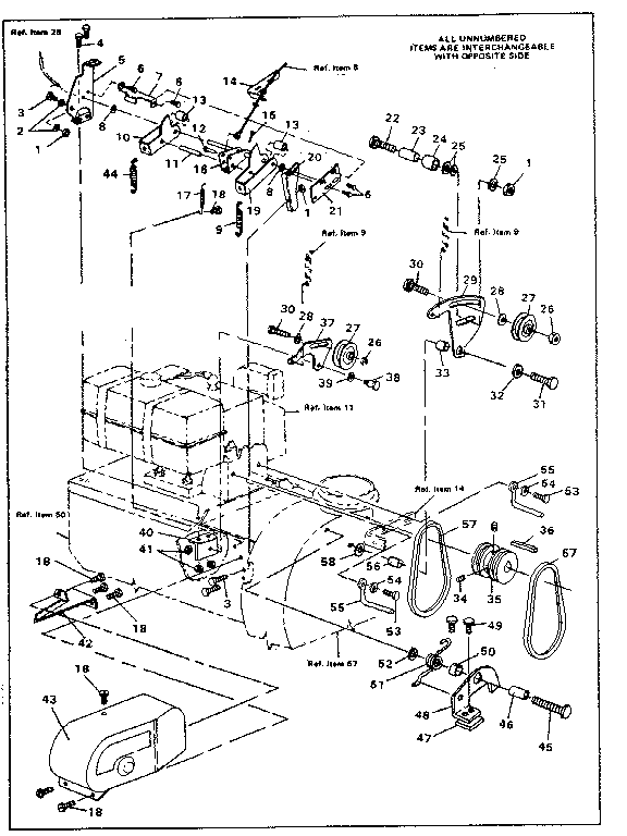 Impeller and augar drive
