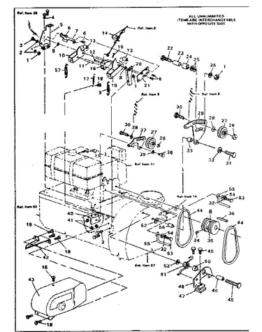 Selector/impeller and auger