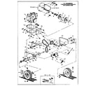 Craftsman 8874 drive assembly diagram