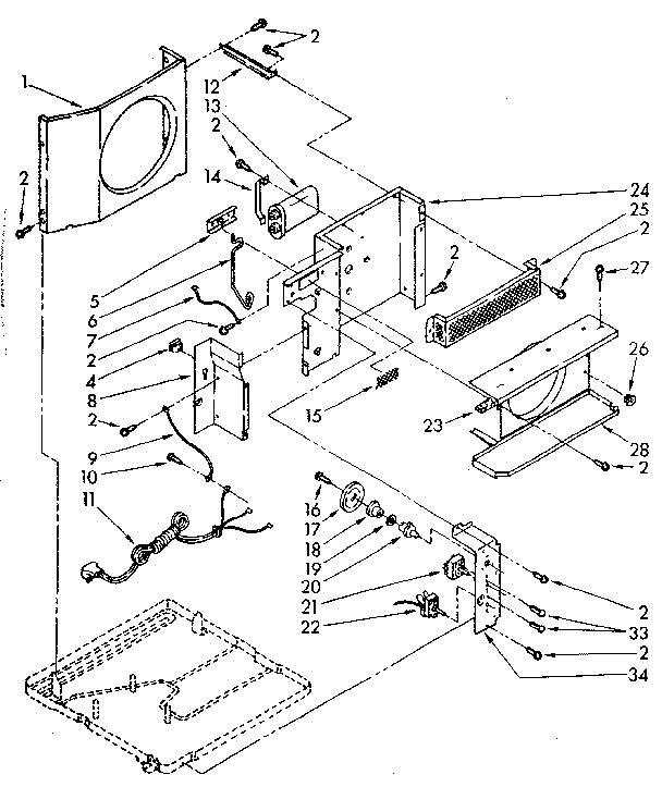 Air flow and control parts