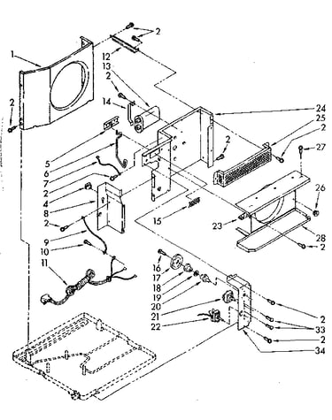 Air flow and control parts