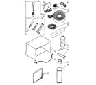 Kenmore 1068771080 optional parts diagram