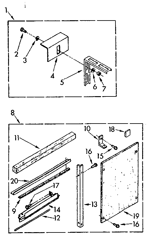 Accessory kit parts