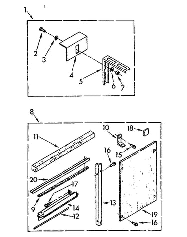 Accessory kit parts
