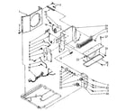 Kenmore 1068771280 air flow and control parts diagram