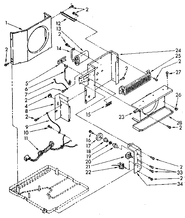 Air flow and control parts