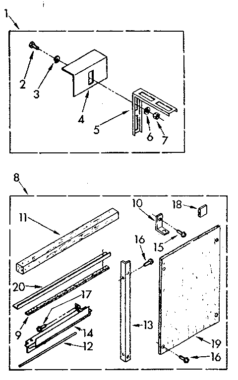 Accessory kit parts