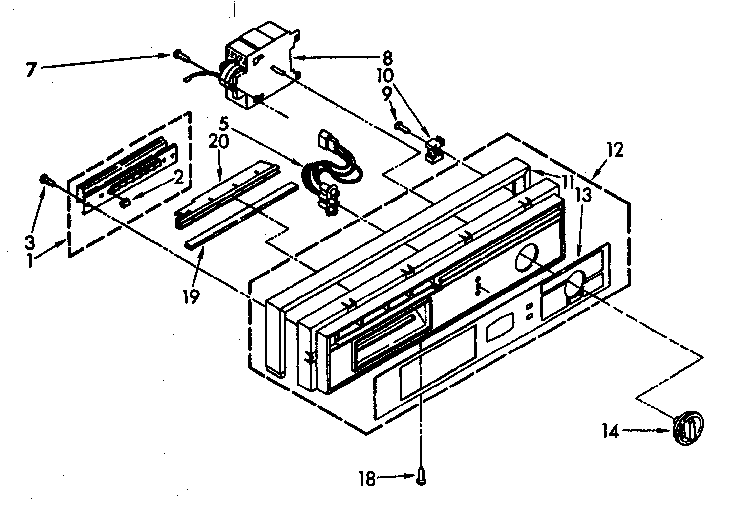 CONTROL PANEL PARTS