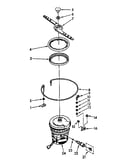 Heater, pump and lower sprayarm parts