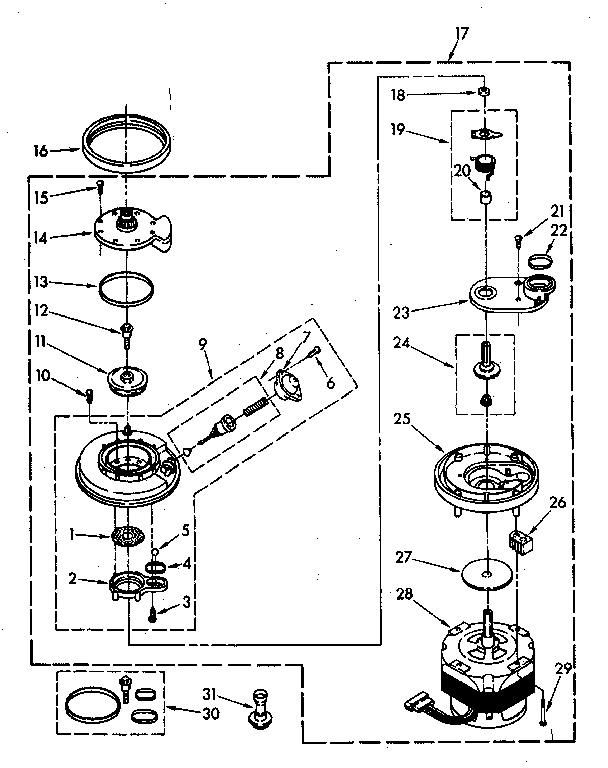 PUMP AND MOTOR PARTS