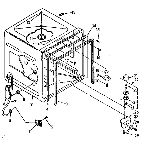 TUB PARTS