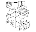Kenmore 6651777580 cabinet parts diagram