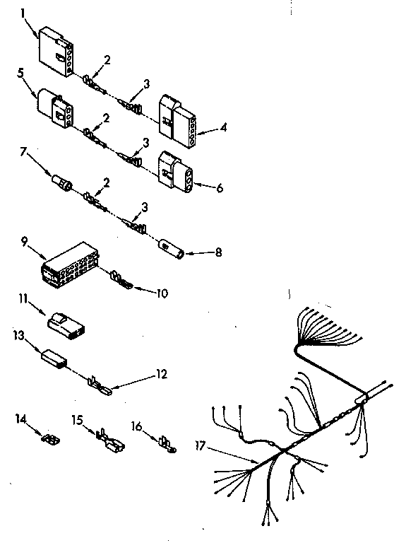 WIRING HARNESS PARTS