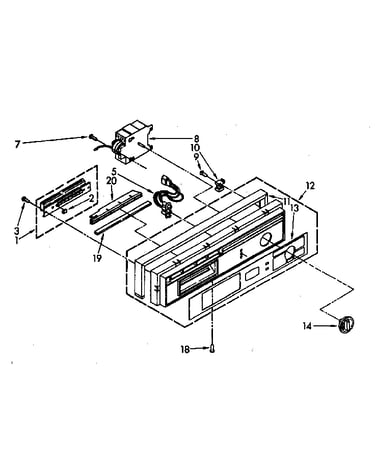 Control panel parts