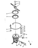 Heater, pump and lower spray arm parts
