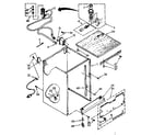Kenmore 6651777581 cabinet parts diagram
