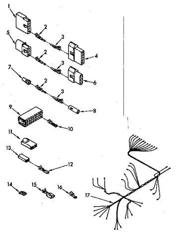 Wiring harness parts