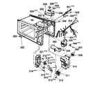 Kenmore 7218883680 switch and microwave parts diagram