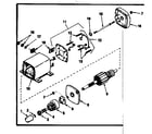 Craftsman 917254245 starter motor no. 33605 diagram