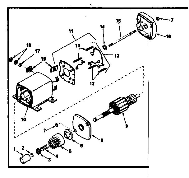 Starter motor