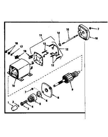 Starter motor