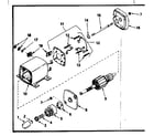 Craftsman 143386122 starter motor no. 33605 diagram
