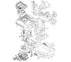Craftsman 502255654 body and chassis diagram