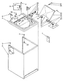 Top and cabinet parts