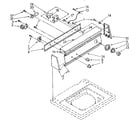 Kenmore 11082477710 console panel parts diagram