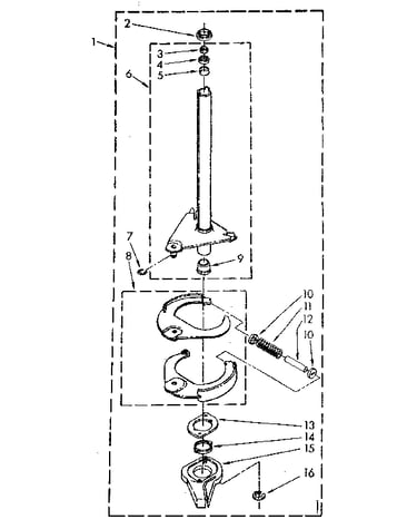 Brake and drive tube parts