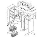 Kenmore 1068275610 cabinet parts diagram