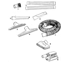 Craftsman 113178081 2-1/2" diameter plastic accessories diagram